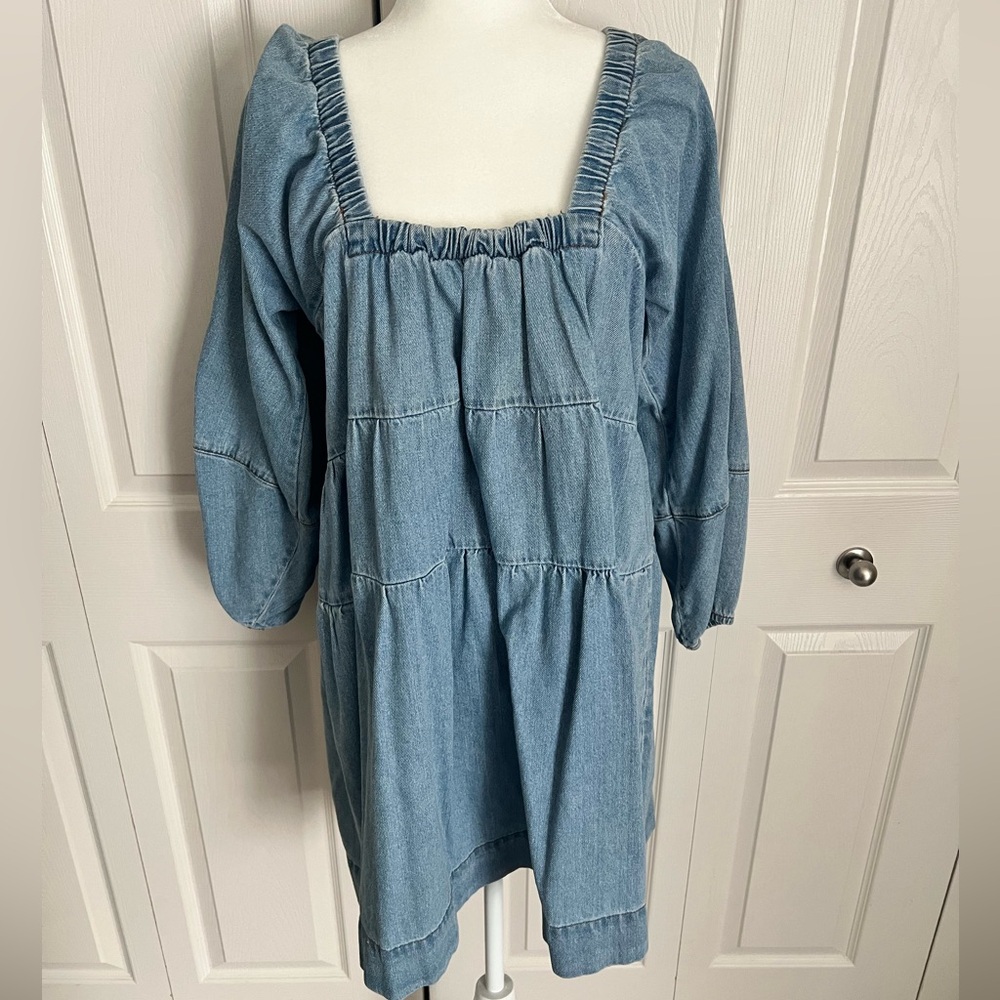 Free People Denim Mini